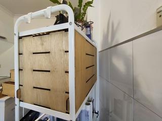 Интересный макет Чертеж для лазерной резки встроенного ящика IKEA Mulig