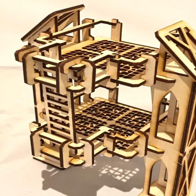 Макет Чертеж для лазерной резки лестничных порталов файл SVG 3 мм — изображение 4