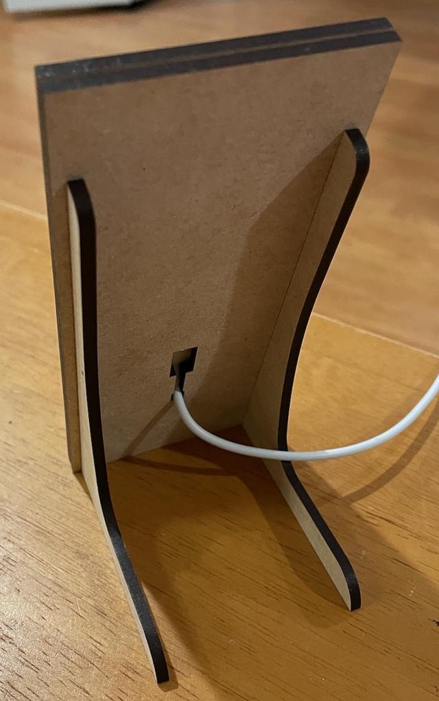Макет Чертеж для лазерной резки подставки MagSafe для iPhone файл SVG — изображение 3