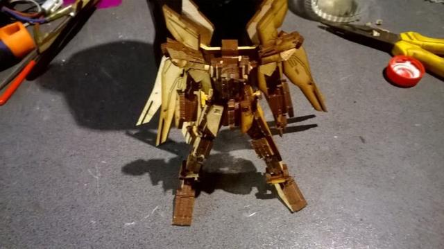 Макет Чертеж для лазерной резки ZGMF-X20A Strike Freedom 3 мм — изображение 2