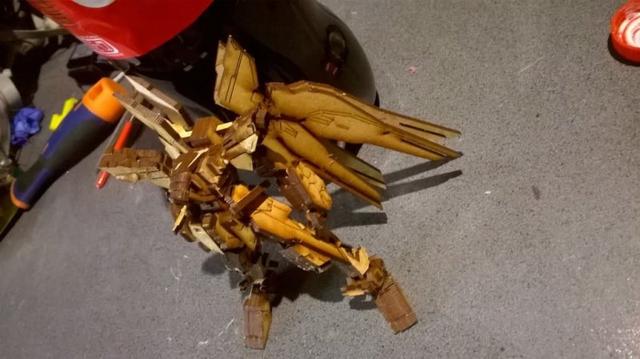 Макет Чертеж для лазерной резки ZGMF-X20A Strike Freedom 3 мм — изображение 6