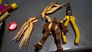 Интересный макет Чертеж для лазерной резки ZGMF-X20A Strike Freedom 3 мм