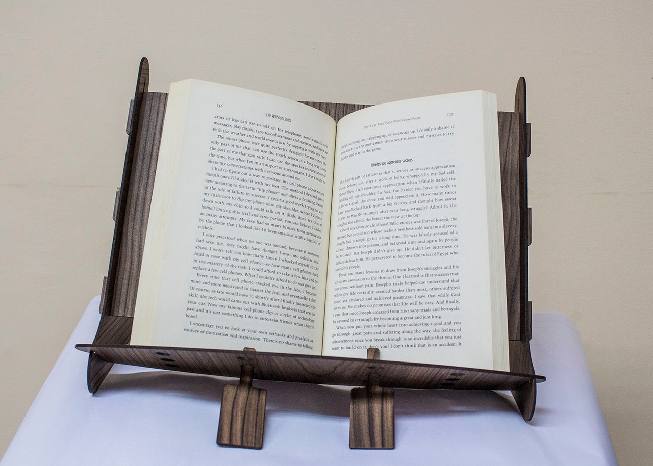 Макет Чертеж для станка книжного держателя формат dxf