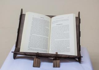 Интересный макет Чертеж для станка книжного держателя формат dxf