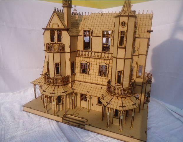 Макет Чертеж для станка Baskerville hall