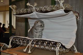 Интересный макет Чертеж кота для изготовления на станке