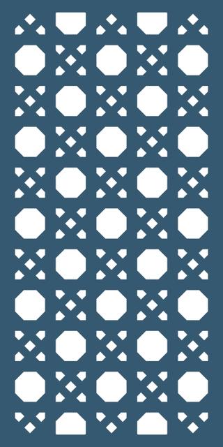 Интересный макет Чертеж разделителя для стены DXF-файл для лазерной резки вариант 1