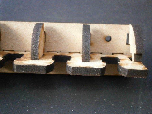 Макет Чертеж USB-кабеледержателя для лазерной резки формат dxf — изображение 6