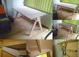 Интересный макет Чертежи для лазерной резки компьютерного стола из фанеры для ЧПУ