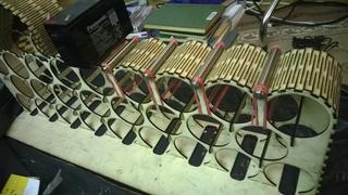 Интересный макет Чертёж для лазерной резки большого винного стеллажа