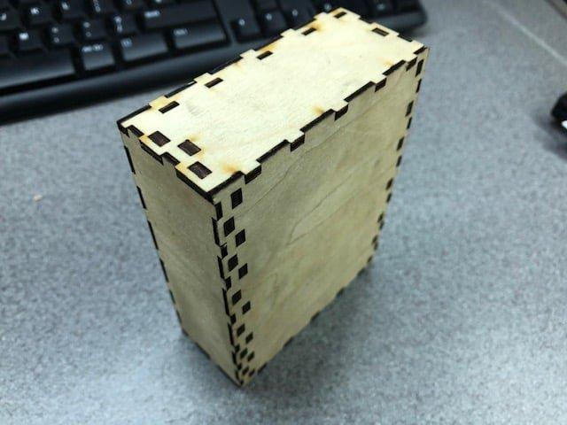 Макет Чертёж для лазерной резки коробки для микропрепаратов формат dxf — изображение 4