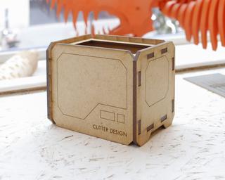 Интересный макет Чертёж для лазерной резки миниатюрного 3D-принтера Makerbot