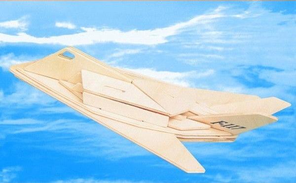 Макет Чертёж для лазерной резки самолёта F-117