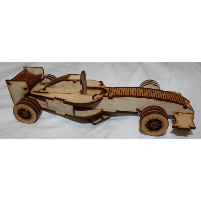 Макет Чертёж для лазерной резки формулы-1 Carro 3 мм формат dxf