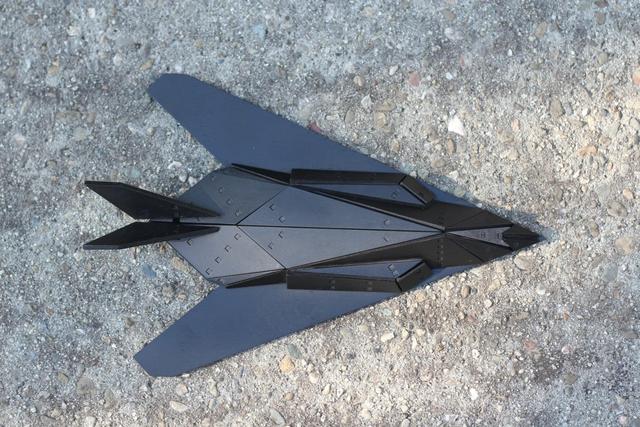Макет Чертёж для лазерной резки Lockheed F-117 Nighthawk формат SVG