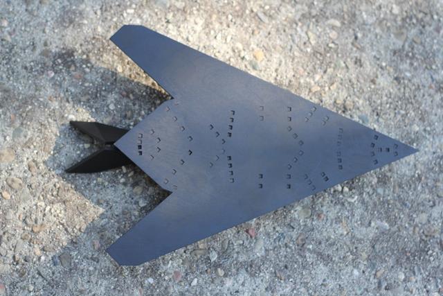 Макет Чертёж для лазерной резки Lockheed F-117 Nighthawk формат SVG — изображение 2