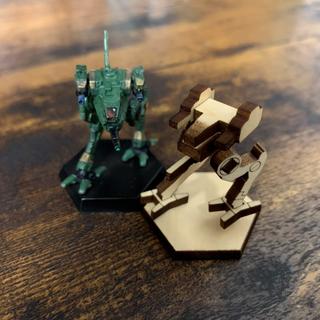 Интересный макет Чертёж для лазерной резки Locust из BattleTech