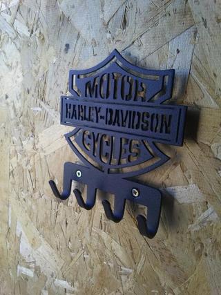 Интересный макет Чертёж для плазменной резки подвески Harley-Davidson в формате dxf
