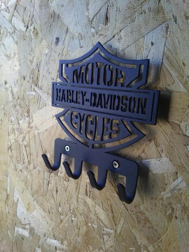 Макет Чертёж для плазменной резки подвески Harley-Davidson в формате dxf