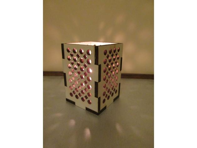 Макет Чертёж для станка 70x70x80 формат dxf