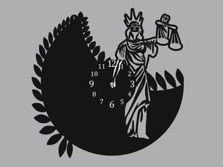 Интересный макет Чертёж для станка Femida  женщина справедливости формат dxf
