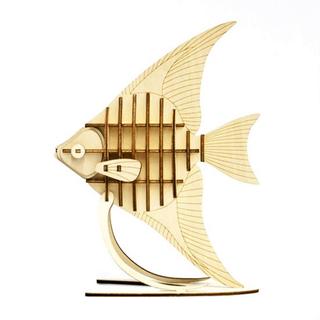 Интересный макет Чертёж для станка Fish mehta формат dxf