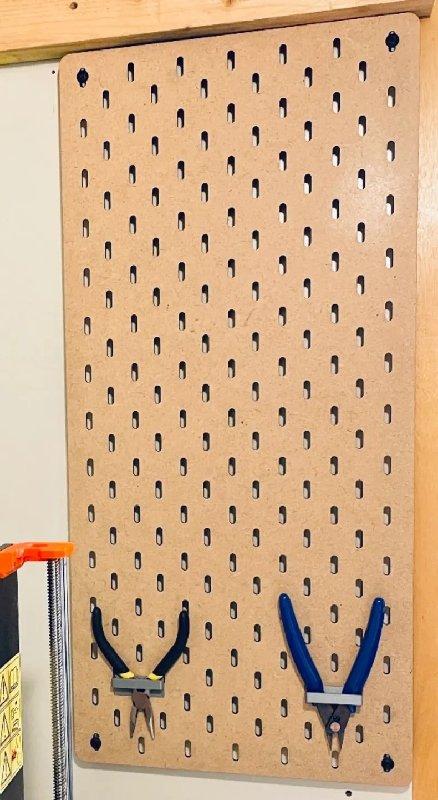 Макет Шаблон для изготовления скади на pegboard с помощью лазерной резки — изображение 1
