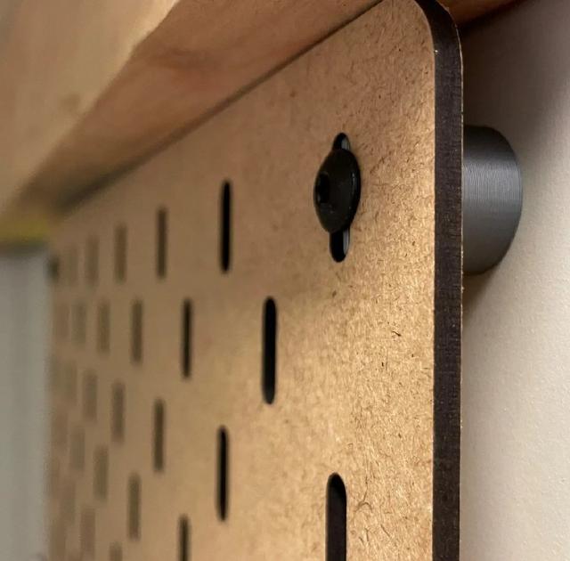 Макет Шаблон для изготовления скади на pegboard с помощью лазерной резки — изображение 2