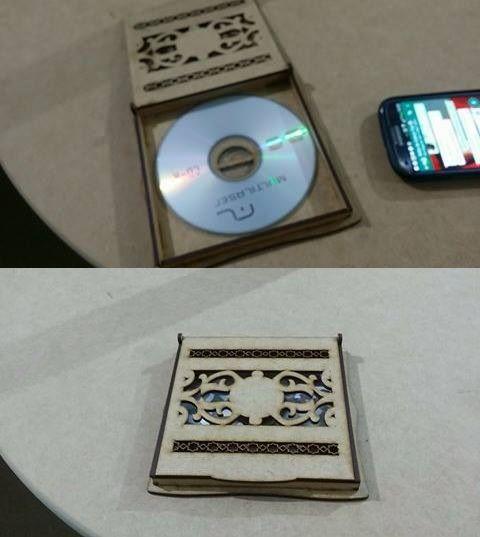 Макет Шаблон для обложки CD макет для лазерной резки