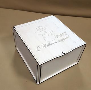 Интересный макет Шаблон коробки для конфет макет для лазерной резки