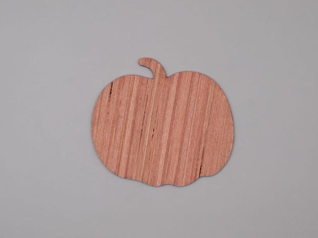 Макет Шаблон тыквы из необработанного дерева для лазерной резки — изображение 2