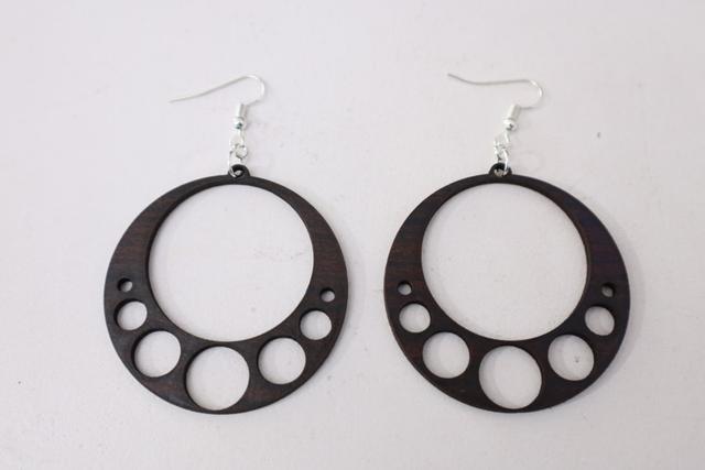 Макет Эlegant drop earrings Чертёж для лазерной резки dxf-файл