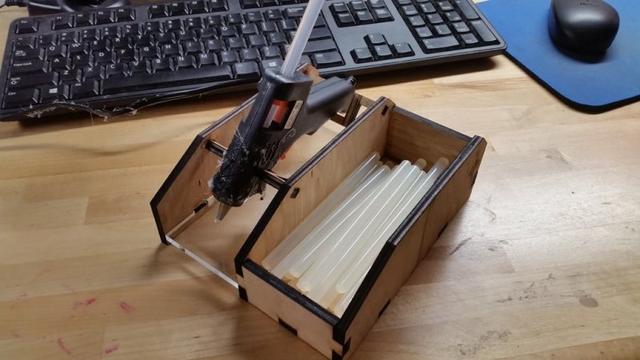 Макет держатель для термопистолета для лазерной резки mkII — изображение 2