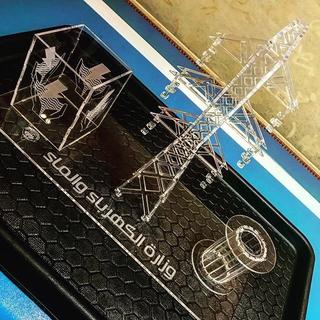Интересный макет настольный подарок для инженера-электрика макет для лазерной резки