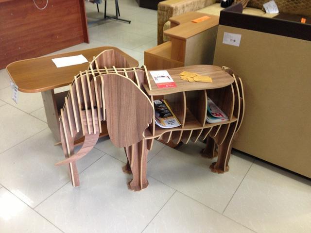 Макет 3D книжная полка в виде слона макет для станка