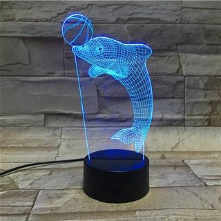 Интересный макет 3D макет акулы для лазерной резки акрилового материала