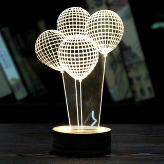 Интересный макет 3D светодиодный ночник в форме шара для лазерной резки