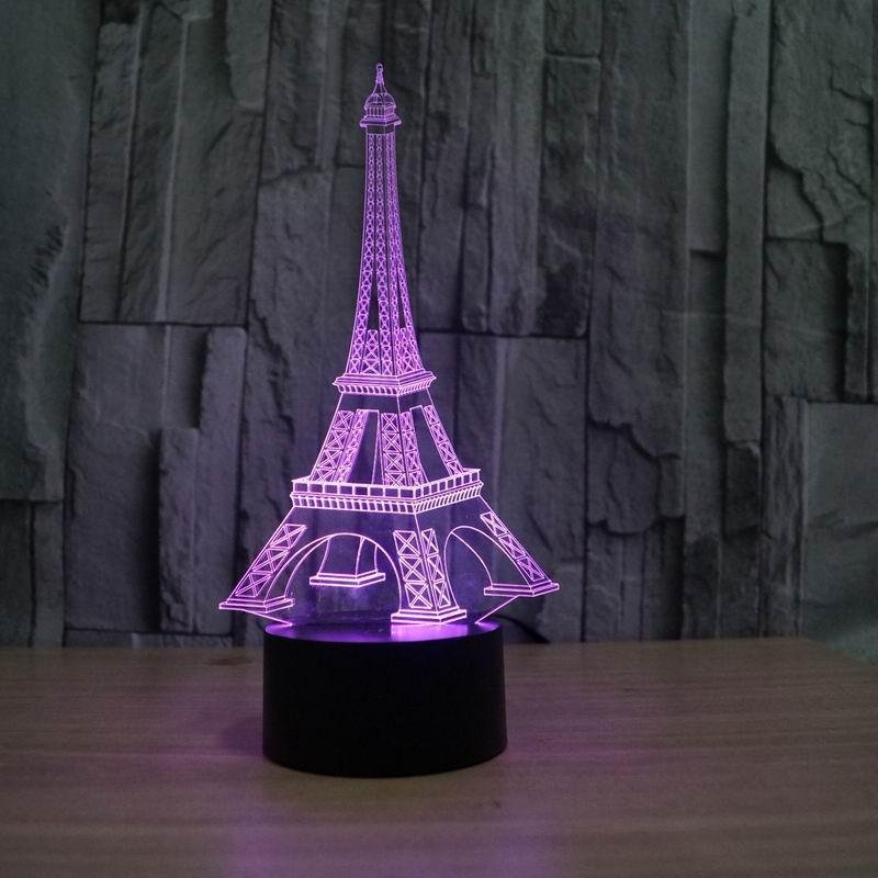 Макет 3D-макет декора в виде Эйфелевой башни для лазерной резки