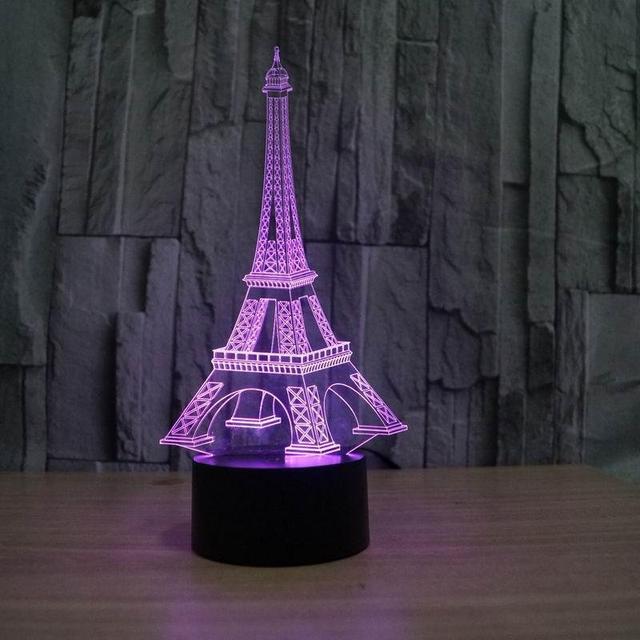 Макет 3D-макет декора в виде Эйфелевой башни для лазерной резки