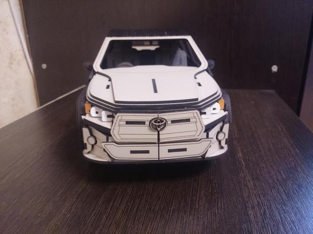 Макет 3D-макет Toyota Hilux для лазерной резки HDF 25 мм — изображение 2