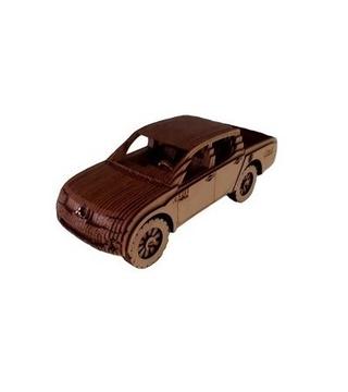 Интересный макет 3D-модель деревянного пазла Mitsubishi L200 Triton для лазерной резки