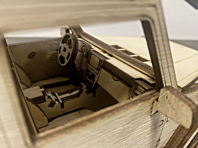 Макет 3D-модель деревянного Mercedes G-класса для лазерной резки — изображение 1