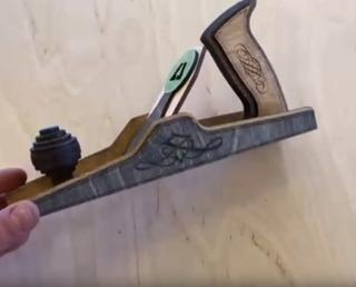 Интересный макет 3D-модель ручного деревянного рубанка для лазерной резки