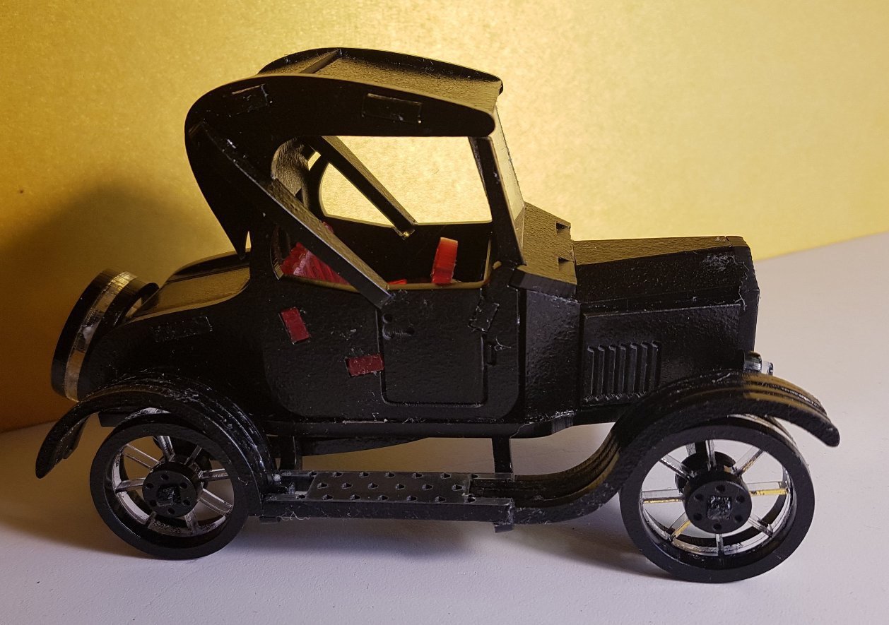 Макет 3D-пазл по мотивам Ford-T макет для станка