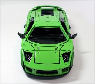 Интересный макет 3D-пазл Lamborghini Murcielago для лазерной резки