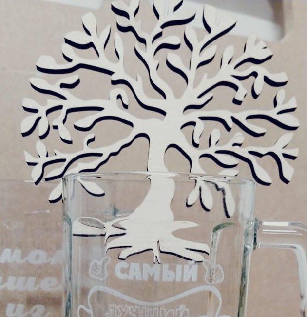 Макет Celtic tree of life decoration чертёж для ЧПУ для лазерной резки — изображение 3