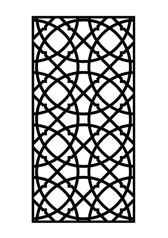 Макет DXF-файл для лазерной резки вариант 3