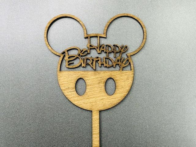 Макет Mickey Mouse для лазерной резки макет для станка — изображение 2